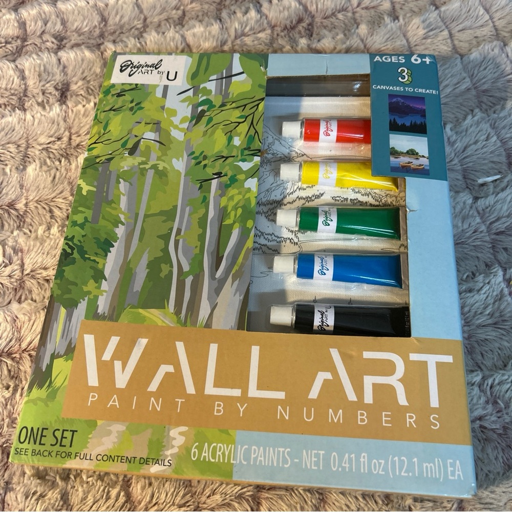 Paint by Numbers Set for Kids - Multicolor